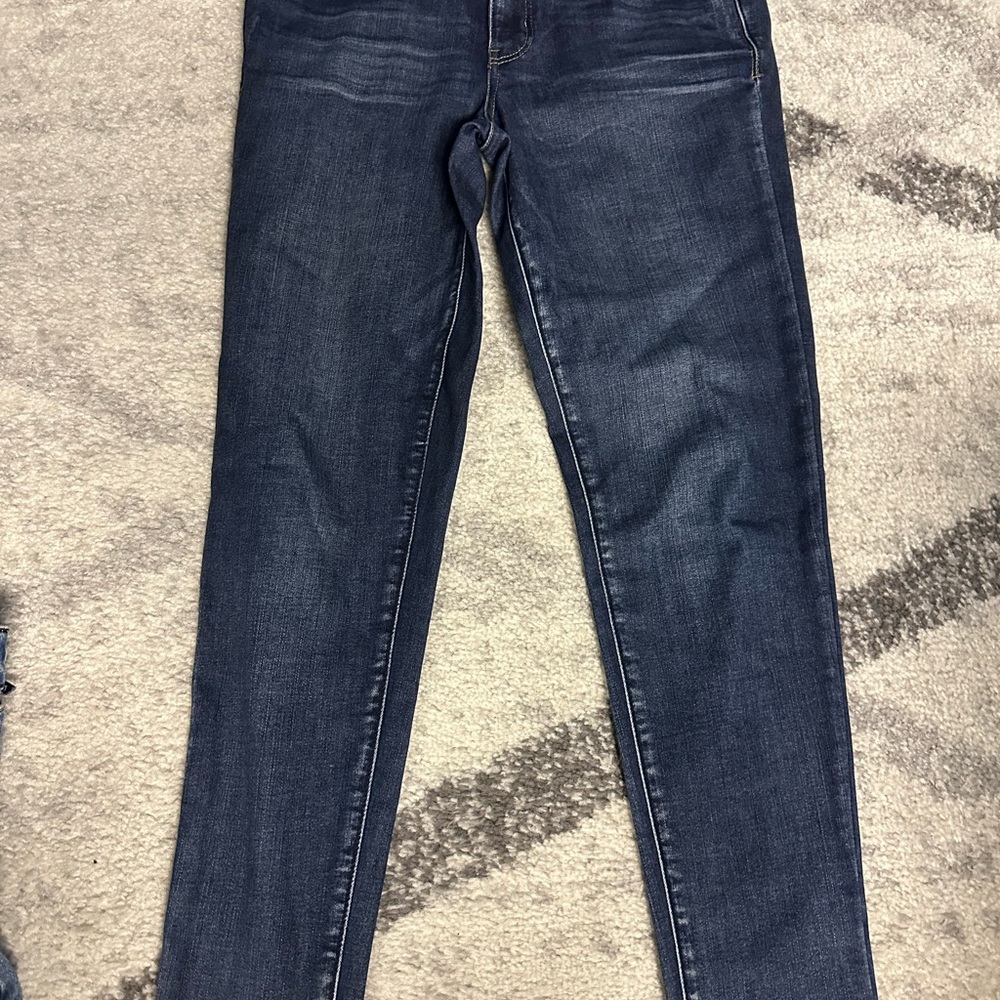 Wit & Wisdom Dark Indigo Skinny Jeans